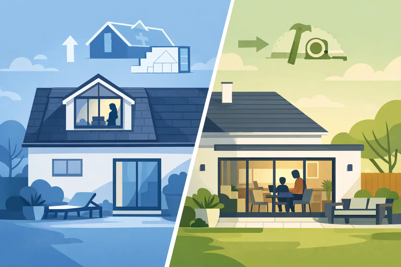 Loft Conversion vs Rear Extension – Which Fits?