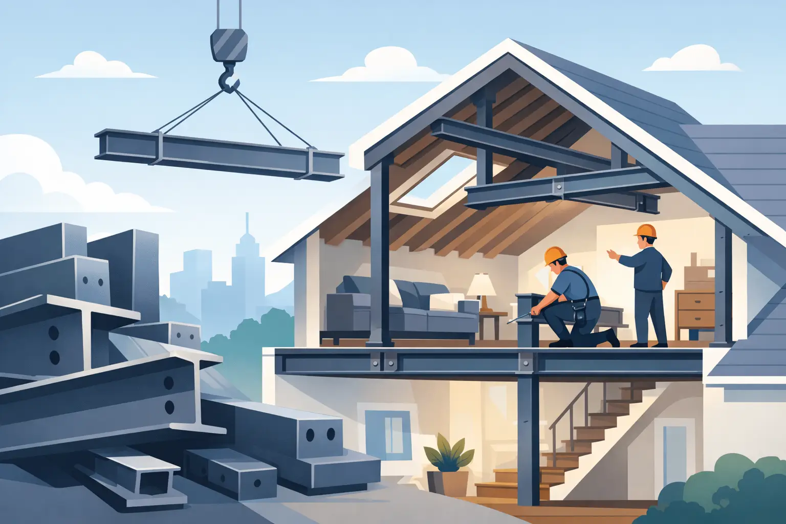 Structural Steel for Loft Conversion Explained
